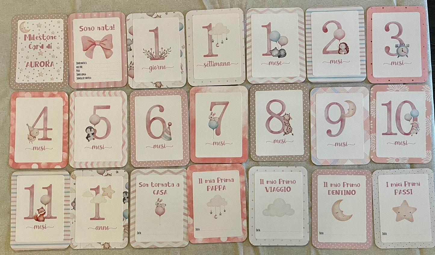 MILESTONE CARDS