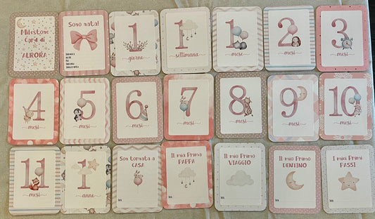 MILESTONE CARDS